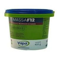 Imagem de MASSA PARA MADEIRA F12 BRANCA 400 GR - VIAPOL